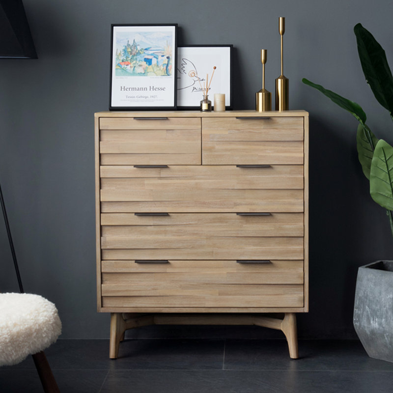 Commode d'appoint de style japonais moderne et minimaliste