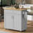 Wollaston Solid Wood Top Kitchen Island-2000835539