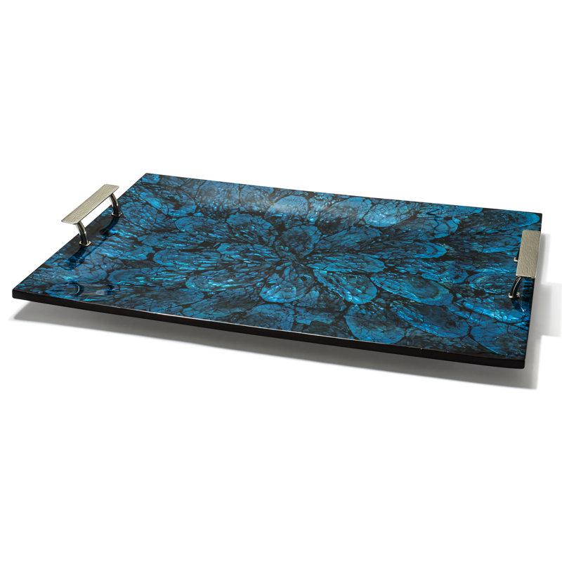 Decorative Tray, Blue