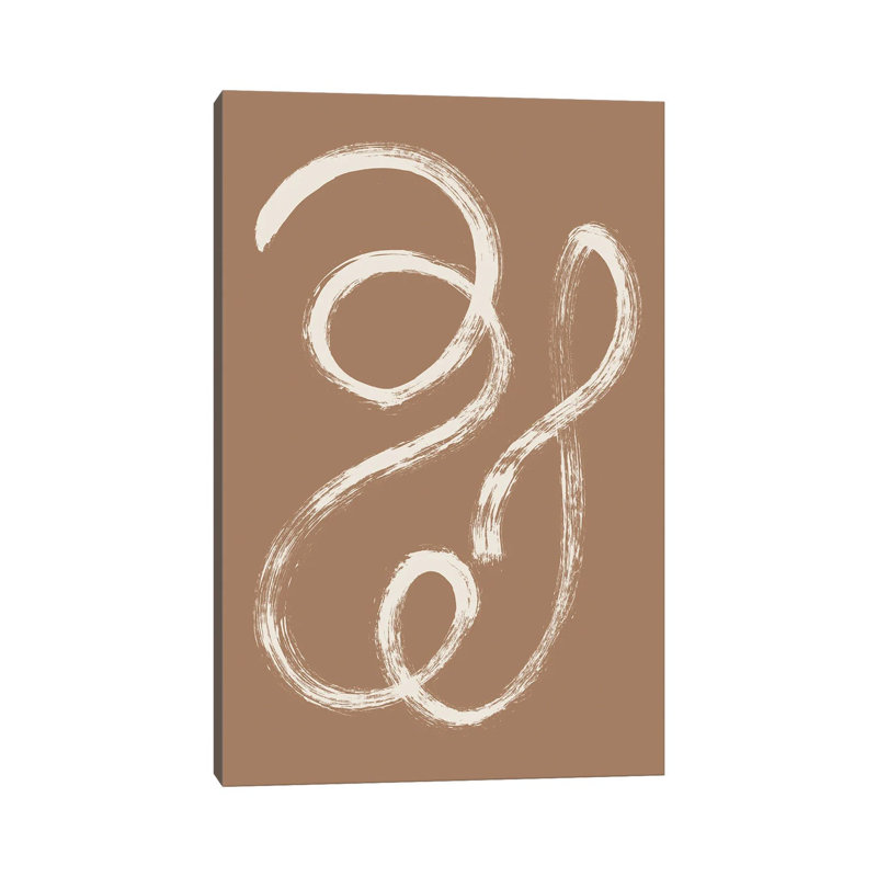 Unravel No. 1 by Melissa Selmin - Wrapped Canvas Painting, 20.32 cm H x 30.48 cm W