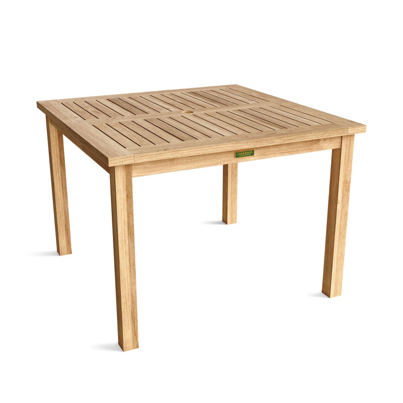 Bahama Outdoor Square Teak Dining Table