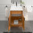 Shaker Bathroom Vanity Set 24" Sink Base with 25" Resin Sink Top Combo-98901909