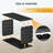 Outdoor Resin Storage Cabinet with Hooks and Lock Ring-113062695