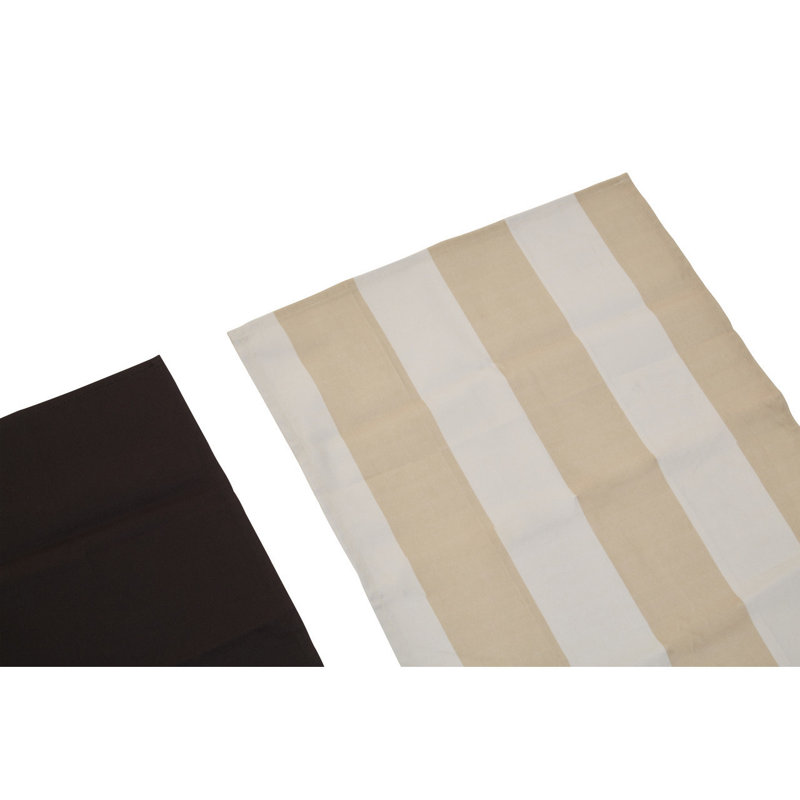 Cotton Stripe Waffle Tea Towel Kitchen Towel