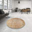Brun clair oriental/beige Tapis décoratif runion-1922276728
