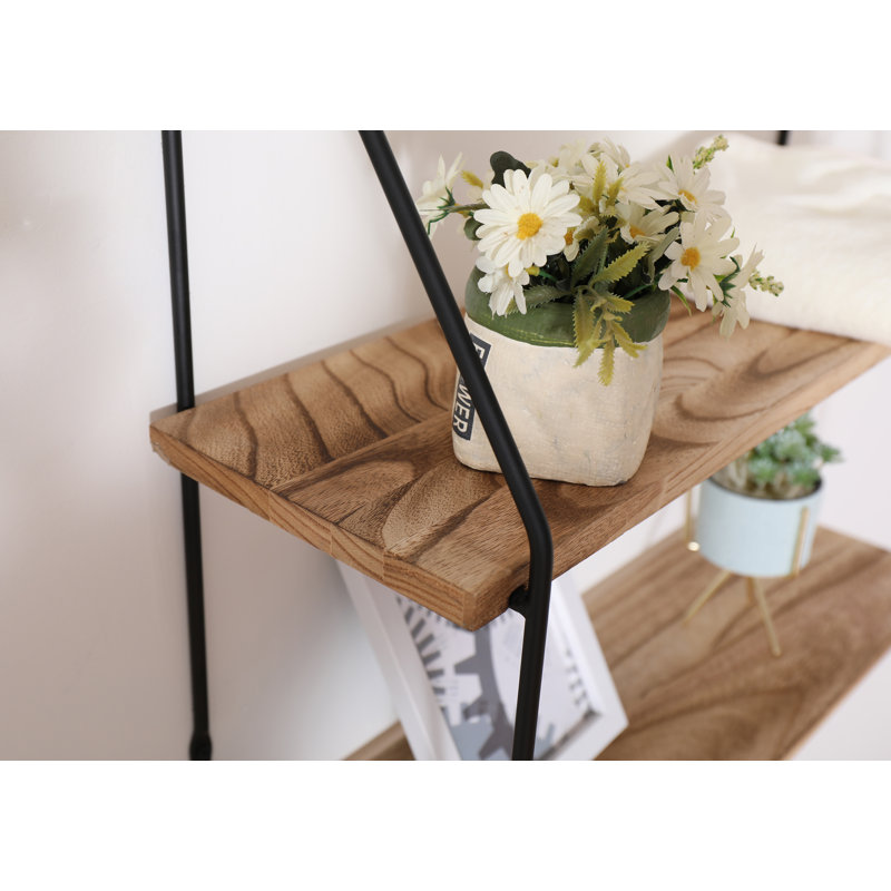 Hoko 2 Piece Tiered Shelf with Adjustable Shelves