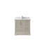 Meuble-lavabo simple 36 po avec plateau en marbre Alys