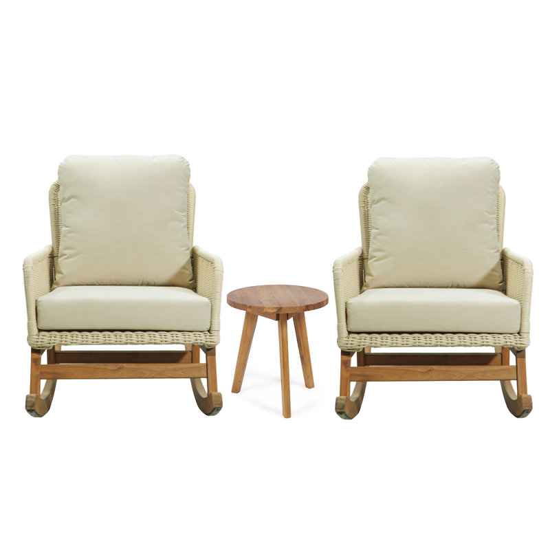 Ensemble de conversation moderne Ginevra, Brun, Ivoire ivoire