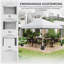 Atal 3m x 3m Steel Party Tent