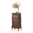 Nut-brown+Gold Free Form Solid Wood+Copper Media Players
