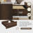 Nova 1-Drawer Nightstand-46543000