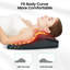 Coussin de massage Shiatsu Snailax avec chaleur