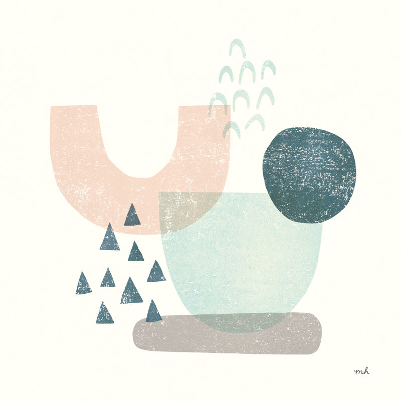 Happy Thoughts II by Moira Hershey - Wrapped Canvas Print, 51cm H x 51cm W