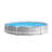 Plastic Round Frame Set Pool 30'' H x 144'' W x 144'' L , with Pump Included