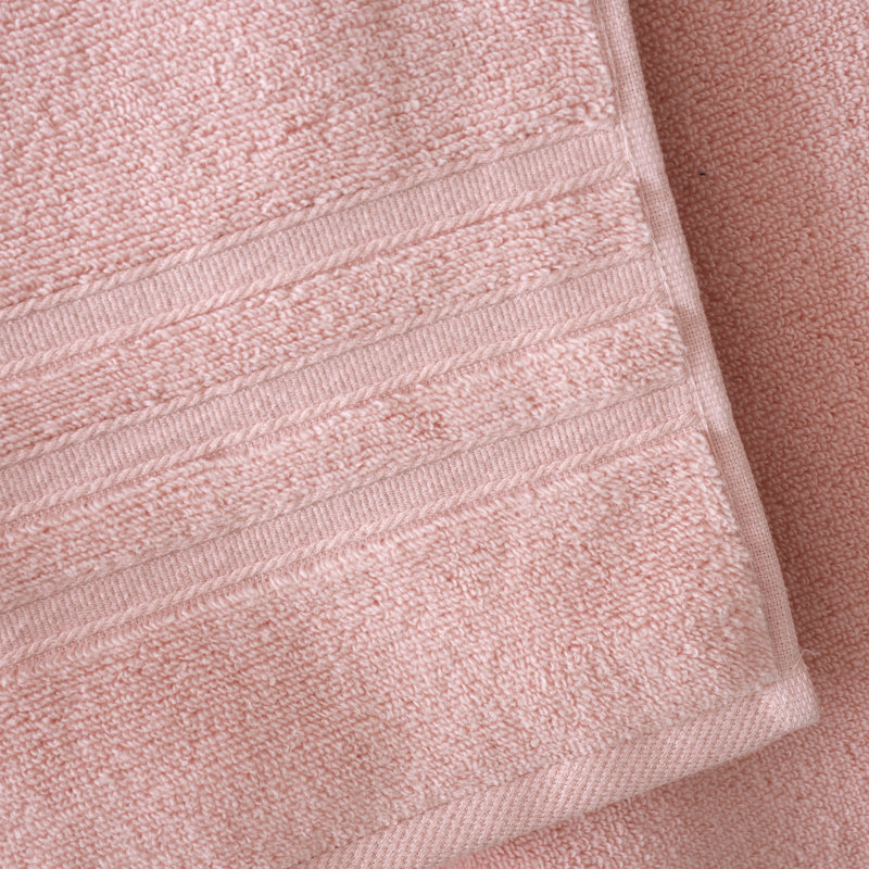 Zero Twist Bath Towel, Pink