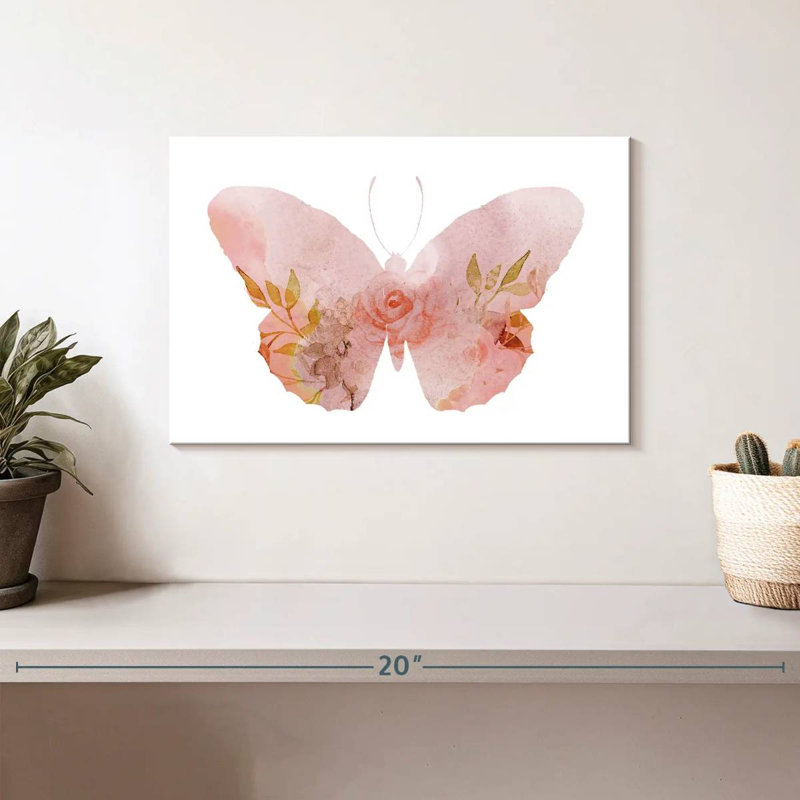 Harnek Meadow Flora Butterfly, H 8 po x l 12 po