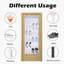 Rangement à chaussures pour la porte 24 po, organiseur de suspension pliable avec crochets, support de maille suspendu robuste pour chambre à coucher, salle de bain, garde-robe