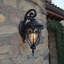 Lanterne murale d'extérieur noir mat Macomber-26803268