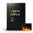 Large Electronic Digital Security Safe With Keypad Lock And Key, Safe Box With Private Inner Cabinet For Home,Office And Hotel(Black)