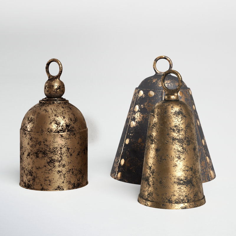 Anyanka Entertainment Bell, Brown/Gold