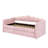 Modern Daybed Featuring Ambient LED Lights and a Level-Surface Pull-Out Trundle-216096854