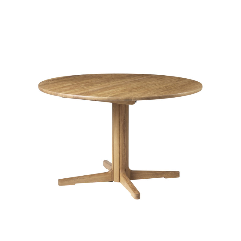 Ry Round Solid Oak Dining Table