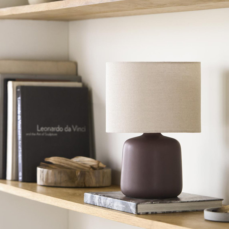 Lampe de table Pramit, Prune