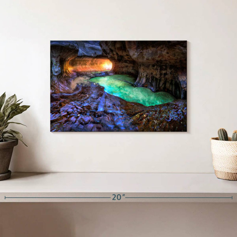Alvord Zion Canyon Subway, H 8 po x l 12 po