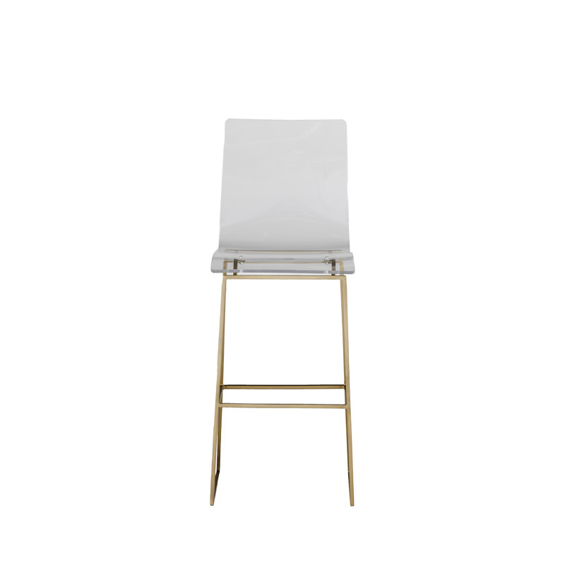 King Stool, Antique Gold, Bar Stool (30.25" Seat Height)