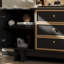 Buffet en bois massif fritté simple-1849470754
