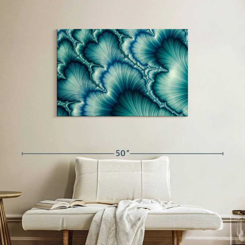 Avery Petals Digital Abstract, 26" H x 39" W