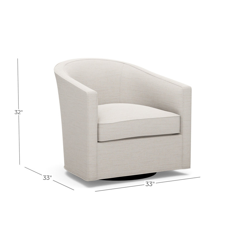 Sadie Swivel Barrel Chair, 3906-99