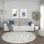 Crème oriental Briele | Bleu | Gris | Tapis beige-1647492614