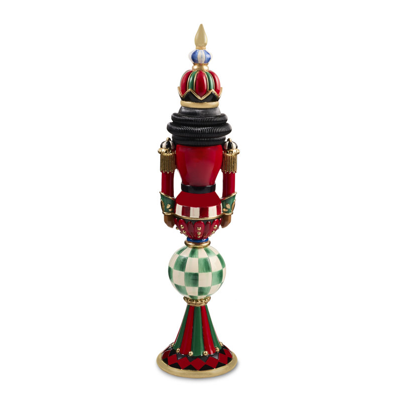 Timeless Tartan Resin Reflector Black Nutcracker