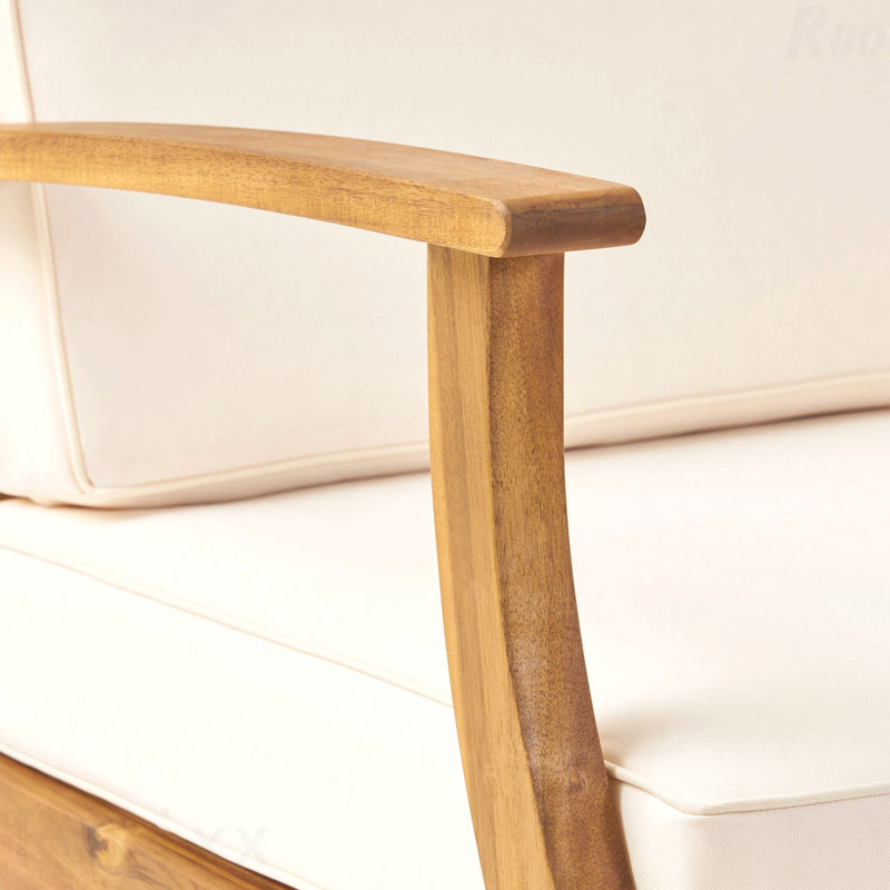 Fauteuil de patio Perla, Crème
