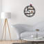 Elsine 6 Piece Circle Floating Shelf