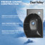 DeerValley 400mm L x 280mm W Wall Hung Bathroom Basin, Ceramic Sink with Overflow-120747504