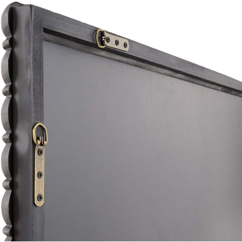 Miroir Galey Alix x Livabliss Karling Blair, Noir, noir, noir, noir, 37 po x 24 po