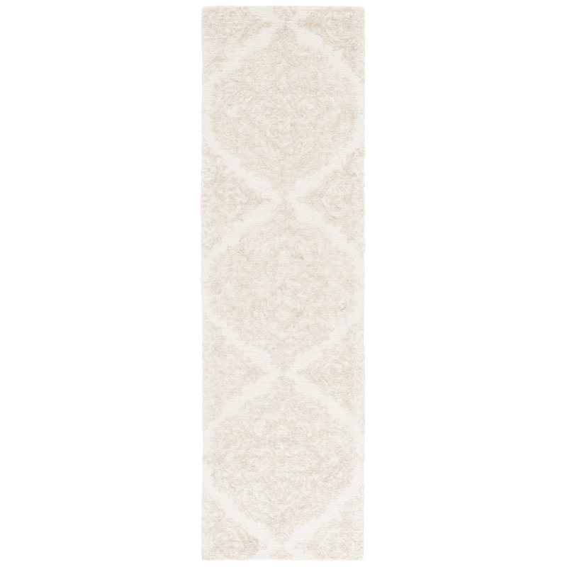 Tapis en laine, Tapis de couloir 2 pi 3 po x 8 pi