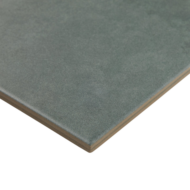 Geode 7.87 In. X 7.87 In. Matte Porcelain Floor And Wall Tile (10.76 Sq. Ft. / Case), Cement Meadow Green
