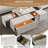 Rectangular Sliding Top Coffee Table with 2 Drawers and 2 Hidden Storage