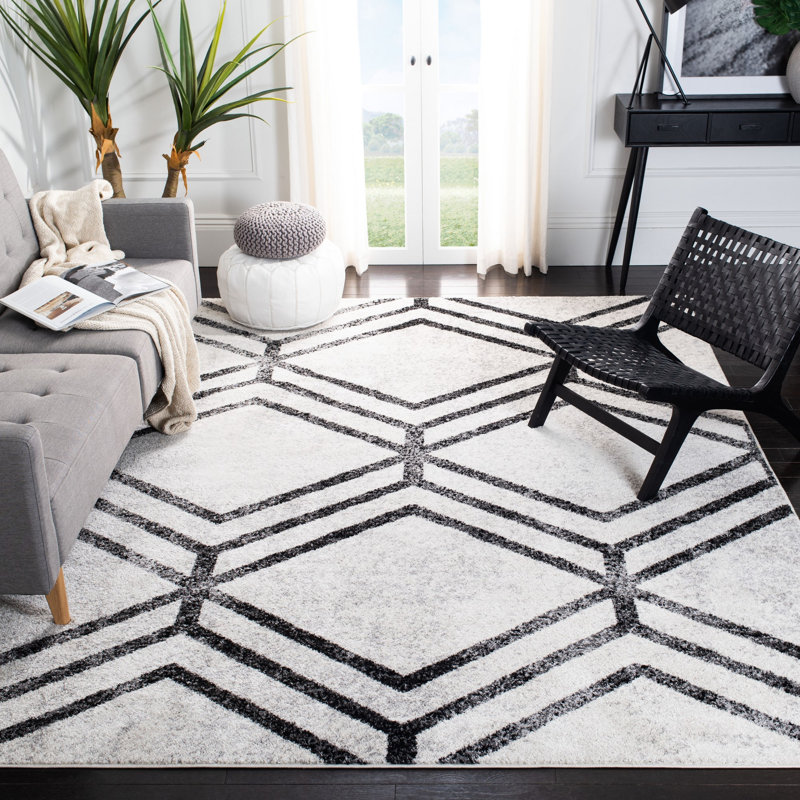 Wyckhoff Performance Geometric Rug, Rectangle 8' x 10'