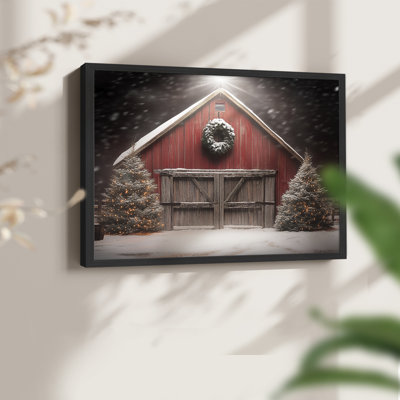 Art de Noël - CMXV III - Reproduction encadrée - Restickable