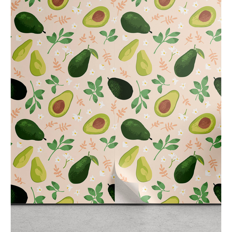 Rouleau de papier peint adhésif Adriti, L 13 po x L 100 po