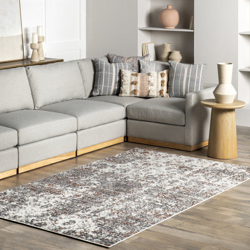 Tapis de salle à manger Deedra, Rectangle 5 pi x 8 pi