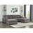 Modular Sectional Couch In Grey Corduroy, 5 Seater Oversized Convertible L & U Shaped With Contemporary High Foam Cushions Corduroy Sectional, Fascinating