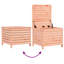  6 Piece Garden Sofa Set Solid Wood Douglas Fir