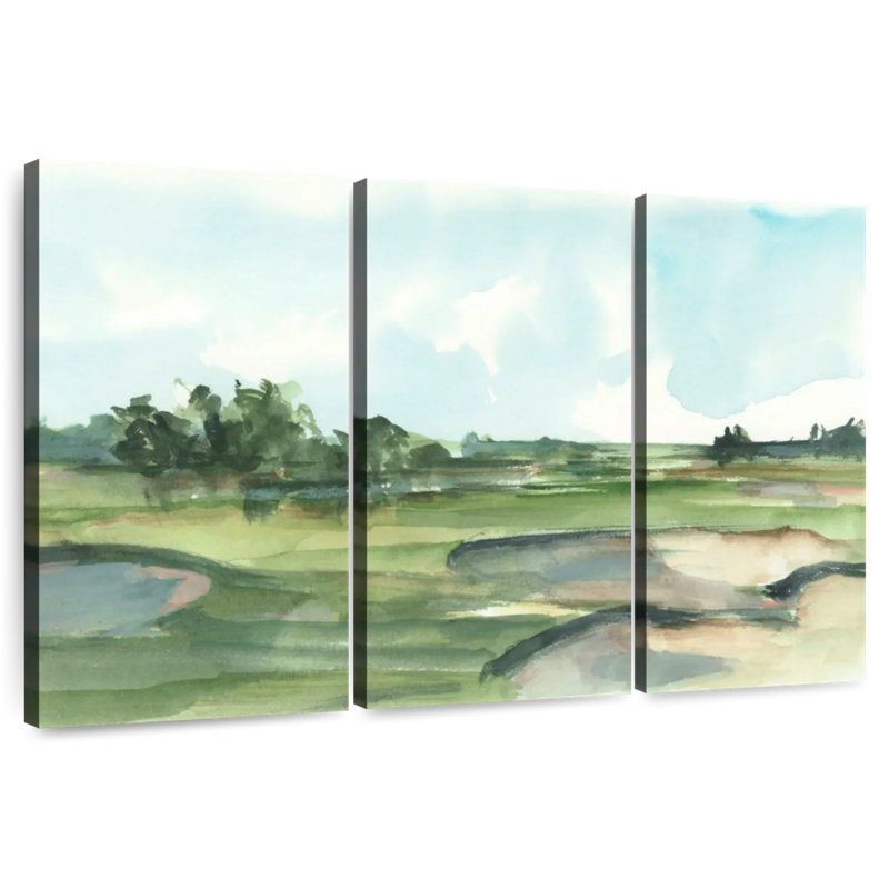 Alvord Watercolor Course Study I, H 36 po x l 57 po