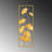 Hand-Painted Decorative Metal Wall Accessory, 12.6 x 35.4 inches | 100% Metal Construction (Thickness: 0.06 inches) | Unique Color Variations, Easy Wall Mounting | Perfect for Home Decor & Modern Aesthetics