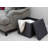 BirdRock Home 16x16 Folding Upholstered Ottoman, Charcoal-495099279